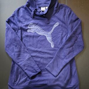 Women's XL Puma Sweatshirt (Purple)